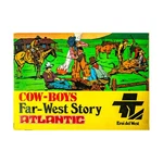 Atlantic Plastic Figures Ho Scale Cow-boys Vg+/nm. Fixed Price $27.00.