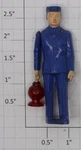 Lionel 145-27 Gateman Figure Without Mounting Stud. Fixed Price $6.00.
