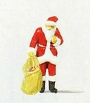 Preiser 29027 Ho Scale Santa W/sack Of Gifts. Fixed Price $12.99.