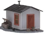 Atlas Trackside Shanty Kit - Ho Scale Model Railroad Building #702. Fixed Price $12.95.