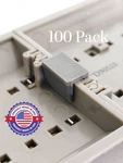 American Flyer S-gauge Track 100 Clips. Fixed Price $9.99.