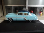 Oxford 1954 Pontiac Chieftain (4 Door) Blue 1/87 Ho Diecast Car Gm. Fixed Price $19.95.