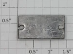 Williams WM-58 1-3/8" X Steel Weight Block (10). Fixed Price $10.00.