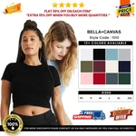 Bella + Canvas 1010BE Ladies Short Sleeve Top Micro Ribbed Baby T-shirt. Fixed Price $15.68.