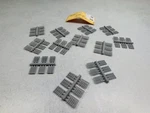 Used Micro Engineering Company 80-144 Scale Pallets (72 Pcs) Read Description. Fixed Price $25.60.