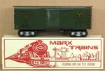 New/modern Marx 7421 Us Army Ordnance Boxcar (red Text Box) O-gauge Nos. Fixed Price $59.99.