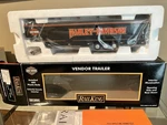 Mth Railking 30-50039 Harley Davidson Illuminated Vendor Trailer Brand New. Fixed Price $64.95.