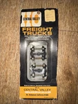 Central Valley Ho Scale 255 Bettendorf Freight Trucks With Metal Wheels New. Fixed Price $7.99.