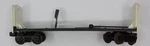Lionel 6470-14 White Exploding Boxcar Frame And Trucks With Ends. Fixed Price $16.00.