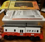 Mth Rail King 30-7758 Western Maryland Window Caboose Car Unran But Dusty. Fixed Price $150.00.