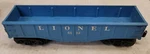 Lionel O-27 Scale, Gondola Car #6112. (13L). Fixed Price $9.95.