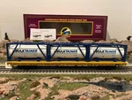 Mth 20-95241 Union Pacific 60' Flatcar W/ 3 Tanker Containers Nib. Fixed Price $119.99.