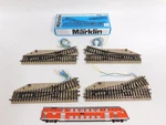4X Rklin H0 E-switch Electric M-track 5203 5204 1X Box #DU311-1. Fixed Price $72.87.