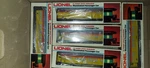 Lionel 9581 9582 9583 9584 9585 Chessie Steam Special Car Passenger Set. Fixed Price $225.00.
