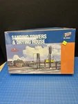 Walthers Cornerstone 933-3182 Sanding Towers & Drying House Factory Sealed!. Fixed Price $35.00.