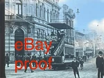 Magic Lantern Photo Slide Hobart Tasmania Street Trolley 1906 &info Card. Fixed Price $124.00.
