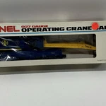 Lionel Santa Fe Operating Crane Car O-27 Gauge 3-RAIL Analog Ac 6-9348. Fixed Price $45.00.