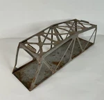 Marx 1320 Train Railroad Metal Trestle Bridge Rock Island Scale. Fixed Price $24.99.