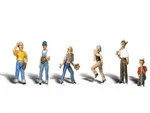 Woodland Scenics A1870 Ho Train Figures Baseball Players Ii. Fixed Price $14.75.
