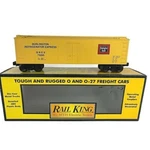 30-7806/RK-7806L Mth Burlington Yellow/tuscan Semi-scale Reefer Car New!. Fixed Price $30.00.