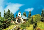 Faller 130243 Ho Scale Mountain Chapel With Fence And Railing. Fixed Price $28.65.