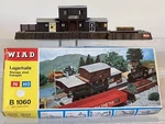 Ho Scale European Storage Shed From Wiad Built. Fixed Price $21.95.