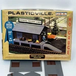 Vintage Plasticville Freight Station No. 2610-100 Ho Gauge Model Railroad Box. Fixed Price $11.95.