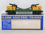 K Line 1989 6620 Reading Flatcar W/ Cannons Valley Forge Convention. Fixed Price $49.95.