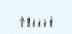 N Scale Male Churchgoers (6) Figure Set Preiser 79221. Fixed Price $28.24.
