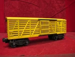 Lionel Lines 6656 Yellow Gauge Box Car,. Fixed Price $9.95.