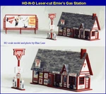 Blair Line 181 Ho Ernie's Gas Station - Laser Cut Wood Kit $5 Offer. Fixed Price $35.99.