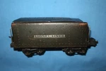 Lionel Lines Pre-war Gauge #2225W Tender Gunmetal. The Whistle Works Well. Fixed Price $44.95.