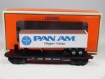 2005 Lionel 6-52341 O-gauge Nloe Long Island Flatcar W/pan Am Trailer Nib. Fixed Price $59.99.