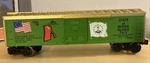 Lionel 6-7613 Spirit Of State Rhode Island Boxcar/green-original. Fixed Price $38.98.