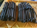 Lionel 665500 10 Inch Gauge Straight Track Section And Curved. Fixed Price $35.00.