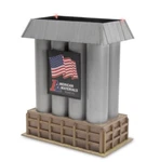 Menards American Materials Plant Building Accessory! Ho Scale Gauge. Fixed Price $149.99.