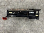 + Mth Tinplate Black W/ Brass 260E Steam Locomotive Shell & Frame For Parts *h. Fixed Price $125.00.