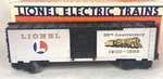Lionel Gauge #6-9484 85TH Anniversary Box Car. Fixed Price $11.99.