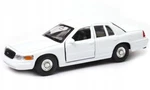 Welly 1999 Ford Crown Victoria White 1:34 1:39 Scales 4.5INCH Diecast Box. Fixed Price $11.99.