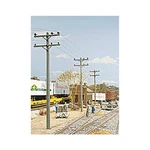 New Walthers 949-4120 Electric Utility Pole Set Kit (24) Ho Scale Free Us Ship. Fixed Price $23.49.