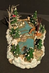 Department 56 The Original Snow Village Mill Creek Pond #52651. Fixed Price $45.00.