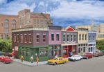 Walthers Cornerstone 933-3850 Ho Scale Merchant's Row Kit. Fixed Price $43.99.