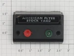 American Flyer XA14A965-AE Scale Stock Yard Red/green Button Control Switch. Fixed Price $15.00.