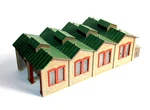 Faller 158 Model Locomotive Shed Warehouse Building Deco Train. Fixed Price $76.50.