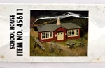 Bachmann 45611 Plasticville Usa Kit School House Scale New Factory Sealed. Fixed Price $24.00.