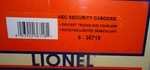 Lionel 6-36718 Atomic Energy Commission Aec Security Caboose. New. Fixed Price $74.99.