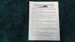 American Flyer # M2436 Instructions For Worm Drive Locomotives Photocopy. Fixed Price $5.00.