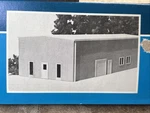 Pikestuff 541-0004 Scale Modern Pre-fab Warehouse Kit Tan And White Nib. Fixed Price $26.99.