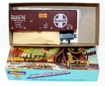 Athearn 2094 Ho 40' Grain Loading Box Car Kit Atsf 21889 Nib. Fixed Price $11.99.