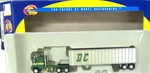 Rtr Athearn HO=1/87 Freightliner Coe Tractor/trailer Semi Rig, Dc Trucking Built. Fixed Price $69.98.